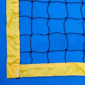 Купить Сетка для пляжного волейбола, обшитая с 4-х сторон, Д 2,2 мм в Грозном 