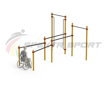 Купить Спортивный комплекс для инвалидов-колясочников WRK-D19_76mm в Грозном 