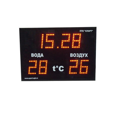 Купить Часы-термометр СТ1.13-2t для бассейна в Грозном 