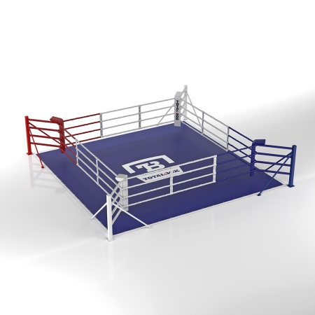 Купить Ринг боксерский напольный Totalbox на упорах 6х6м в Грозном 