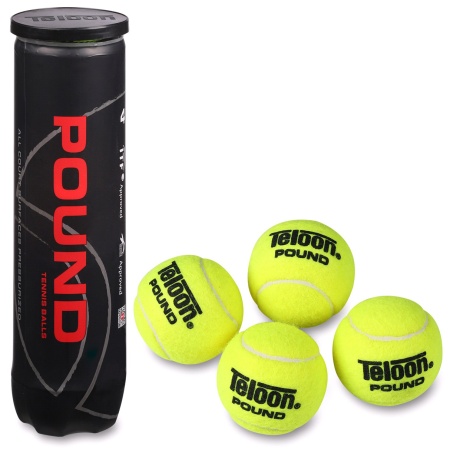Купить Мяч для большого тенниса Teloon 828Т Р4  (4 шт) в Грозном 