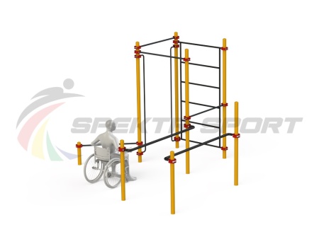 Купить Спортивный комплекс для инвалидов-колясочников WRK-D18_76mm в Грозном 